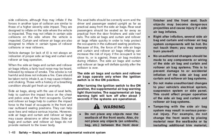 2011 Rogue Owner S Manual