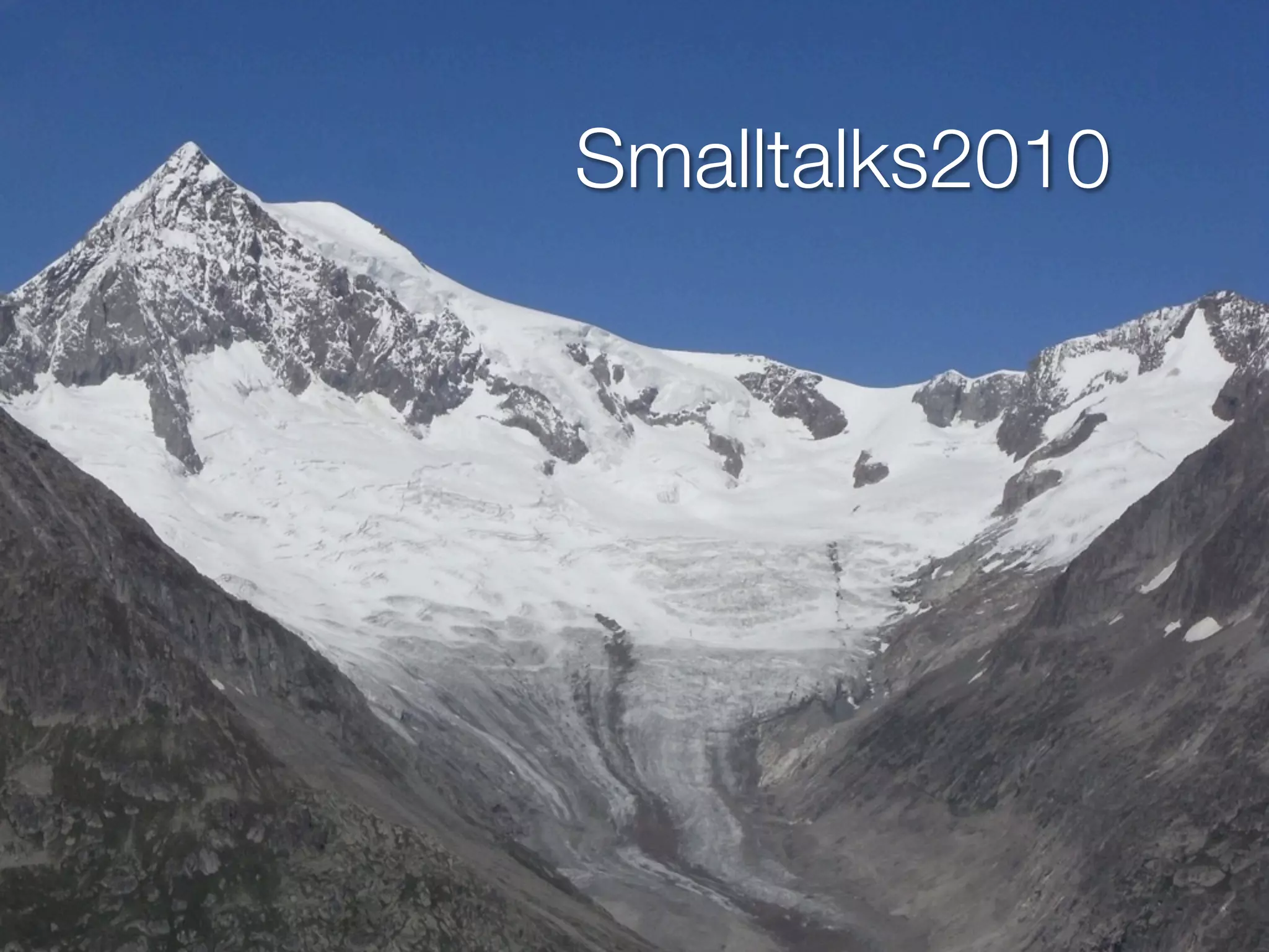 Smalltalks 2010
             Smalltalks2010


 Text
 