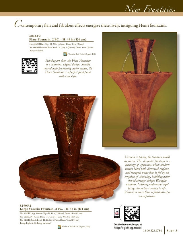 Henri Studio Fountains 2011 Catalog