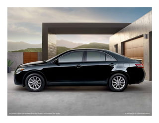 XLE shown in Black with available Smart Key System1 and accessory rear spoiler.   1. See footnote 24 in Disclaimers section.
 