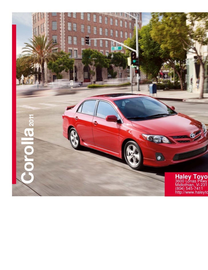 Toyota Richmond Va >> 2011 Toyota Corolla Richmond Va Haley Toyota Of Richmond Toyota Richmond Va >> 2011 Toyota Corolla Richmond Va Haley Toyota Of Richmond