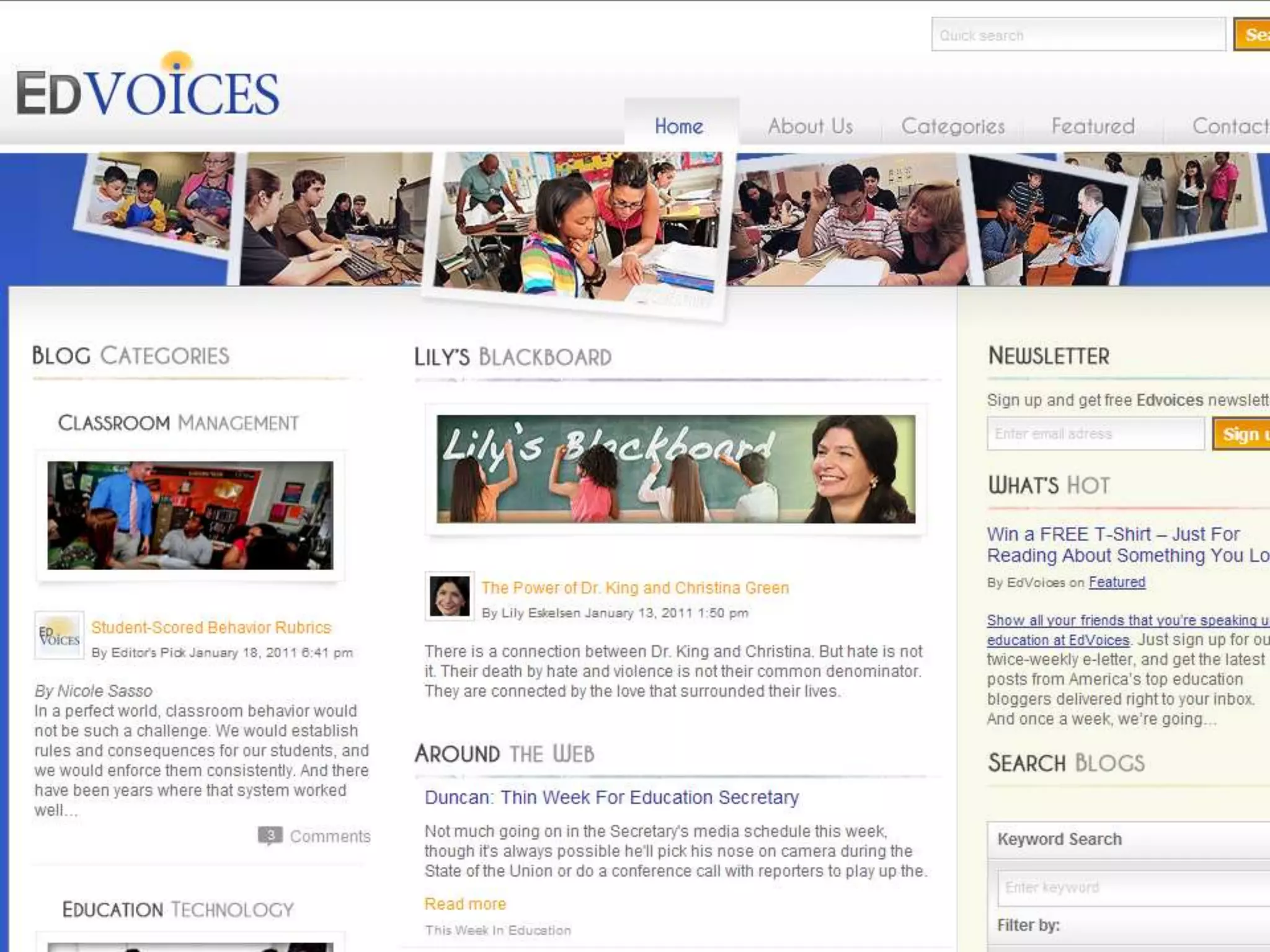 EdVoices Blog
 
