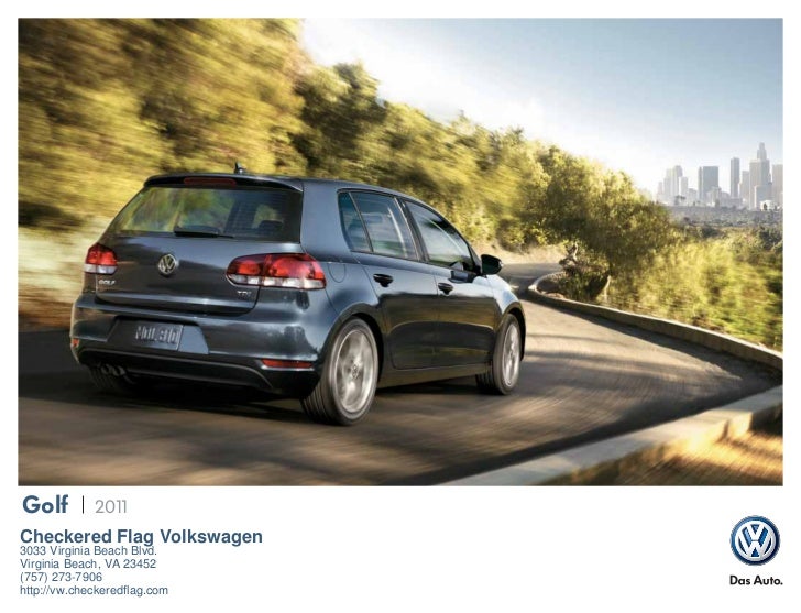 Checkered Flag Vw >> 2011 Volkswagen Golf For Sale In Virginia Beach Va Checkered Flag V Checkered Flag Vw >> 2011 Volkswagen Golf For Sale In Virginia Beach Va Checkered Flag V