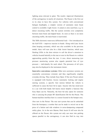 2011 Volkswagen Passat PDF