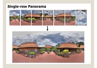 Single row
Single-row Panorama




                      4
 