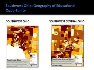 SOUTHWEST OHIO   SOUTHWEST CENTRAL OHIO
 