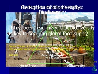 Participatory Plant Breeding, Biodiversity, Genetic Resources, Gender and Climate Changes