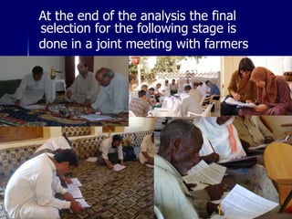 Participatory Plant Breeding, Biodiversity, Genetic Resources, Gender and Climate Changes