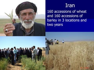 Participatory Plant Breeding, Biodiversity, Genetic Resources, Gender and Climate Changes