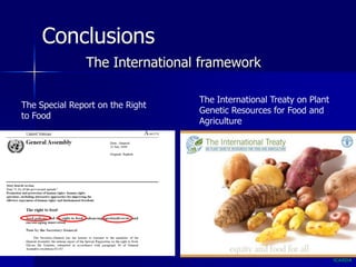 Participatory Plant Breeding, Biodiversity, Genetic Resources, Gender and Climate Changes