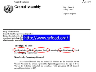 Participatory Plant Breeding, Biodiversity, Genetic Resources, Gender and Climate Changes