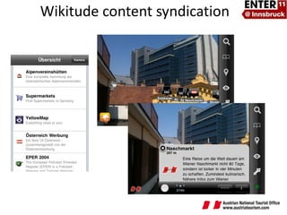 Wikitude content syndication 