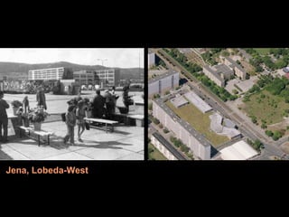 Jena, Lobeda-West

   Dr. Matthias Lerm, Stadtarchitekt
   Dezernat Stadtentwicklung · Fachbereich Stadtentwicklung und Stadtplanung
   Jena, 11. September 2010
 
