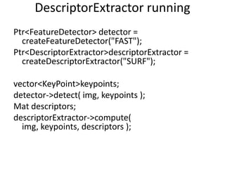 Motion history images
