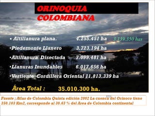 Impacto de la investigación del CIAT en los Llanos. Colombia