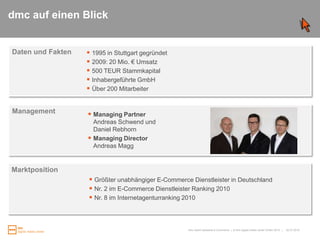 Warenkorbanalyse - Repeat Buying SystemKunden die A kauften, kauften auch B 25.03.2010Kunden- / Zielgruppensegmentierung auf der Webseite|   Folie 30Mathematical Modeling to improve TargetingMarketingMachine123Predict next likely product to buyPredict customer value potentialPredict customers likely to churnCustomer 1Customer 266% = ?Customer 3 33% = * Freedhooper