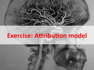 Exercise:	
  AKribu?on	
  model	
  


February	
  2011	
     ©	
  ADMA	
  &	
  Datalicious	
  Pty	
  Ltd	
     61	
  
 