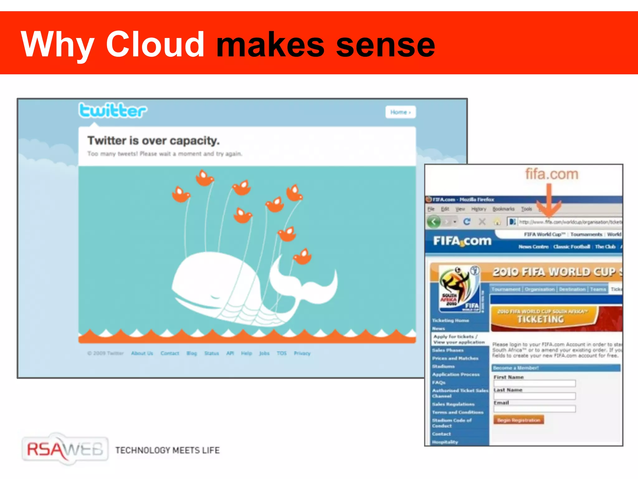 Why Cloud makes sense
 