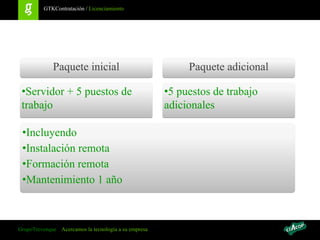 Se realiza la presentación