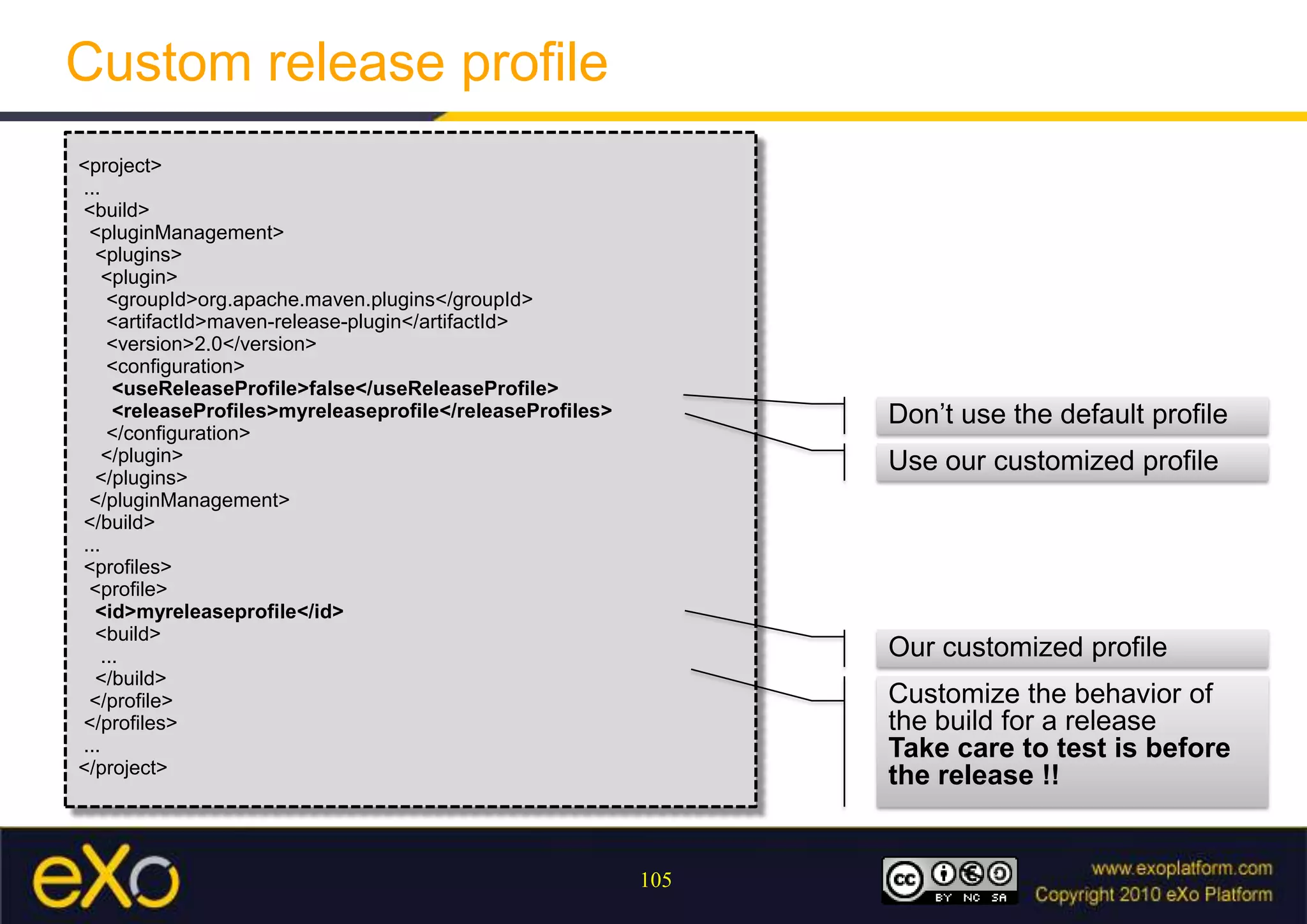 Restarts all the build from module D (-rf)