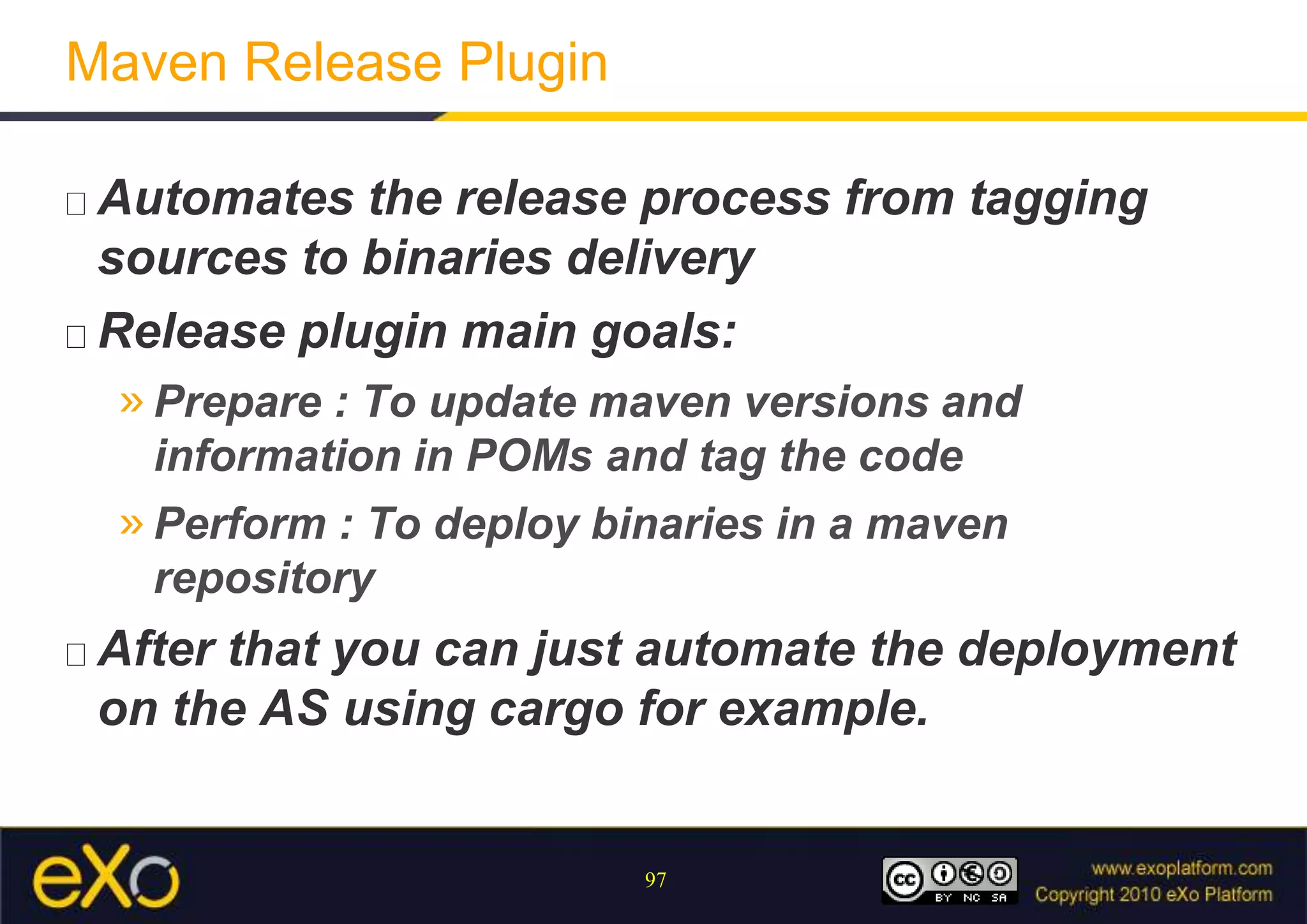 Following dependencies order