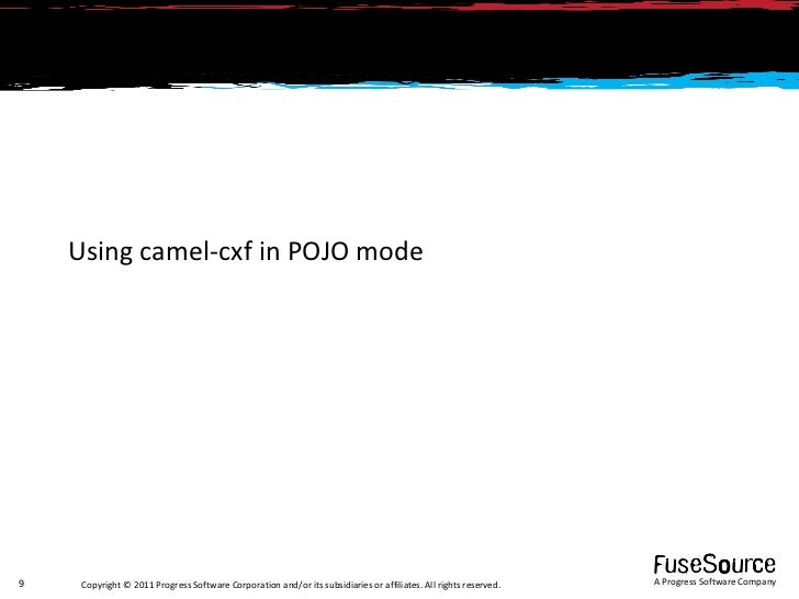 Implementing Webservices With Camel And Cxf In Servicemix