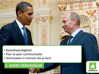 De hype voorbij…3. VERTEL EEN VERHAAL