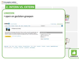 groep: interne communicatie