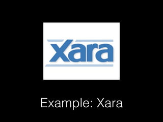 Example: Xara
 