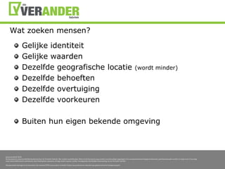 Social MediaLaatanderenjouwboodschapvertellen(Fans)Nieuwe marketing = inclusief Social MediaBoodschap is 100x keerkrachtigerDelen, delen, delenZoek de dialoog