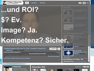 ...und ROI?