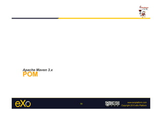 Apache Maven 3.x
POM



                   30
 