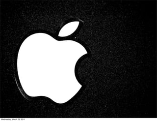 Wednesday, March 23, 2011
 