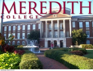 Wednesday, March 23, 2011
 