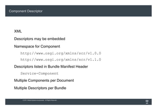 OSGi Alliance Supporter 