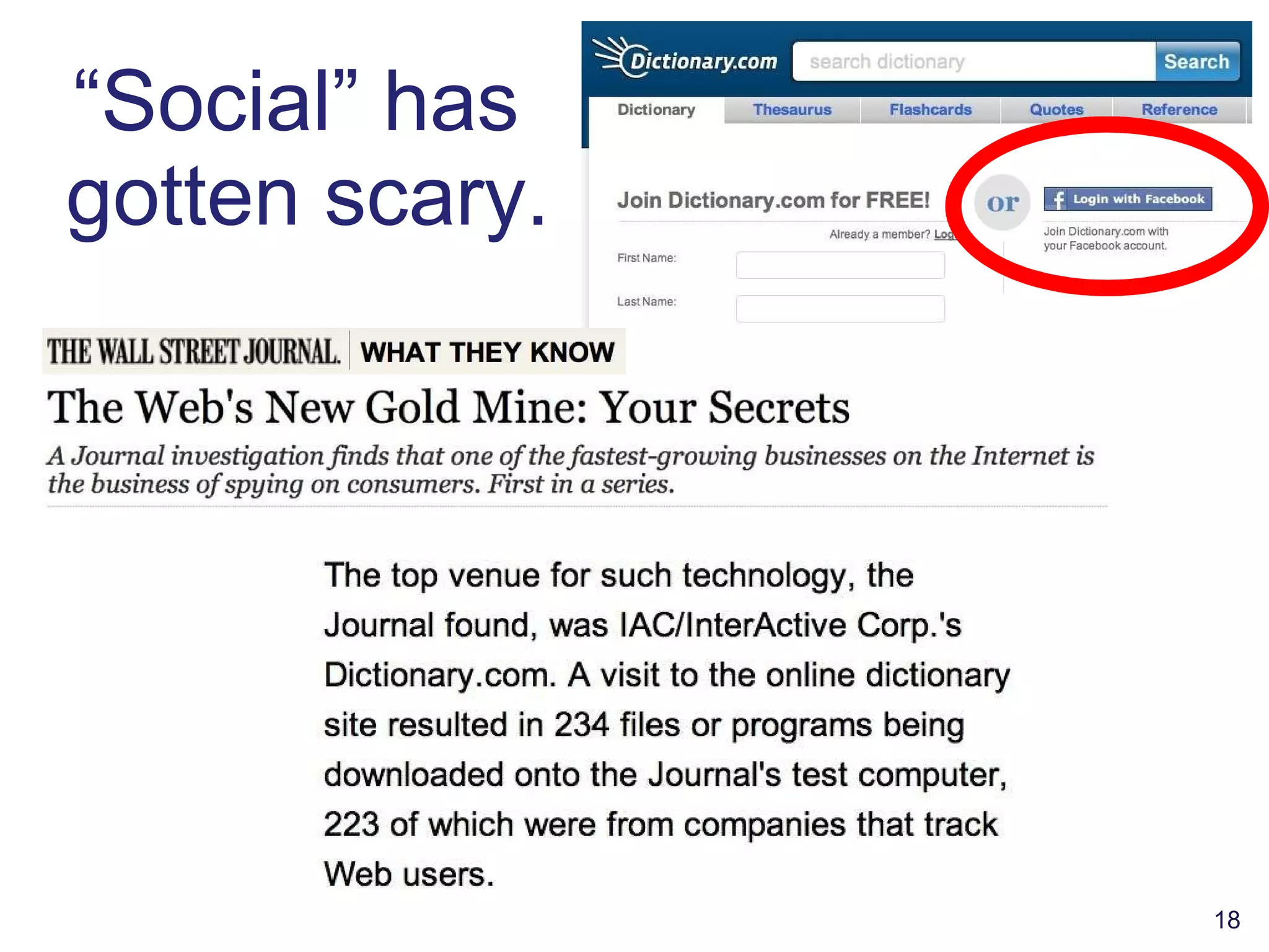 “ Social” has  gotten scary. 