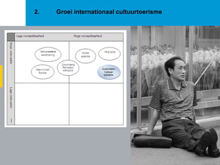 2.  Groei internationaal cultuurtoerisme 
