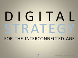 DIGITAL STRATEGY FOR THE INTERCONNECTED AGE 