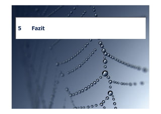 5   Fazit
 