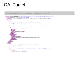 OAI Target
 