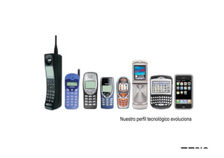 Nuestro perfil tecnológico evoluciona
 