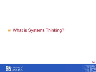 What is Systems Thinking?