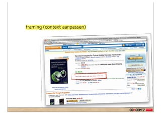 framing (context aanpassen)
 