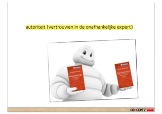 autoriteit (vertrouwen in de onafhankelijke expert)
 