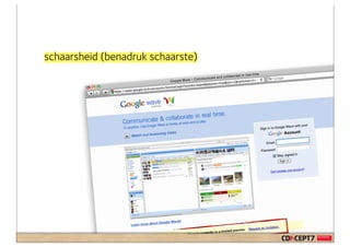 schaarsheid (benadruk schaarste)
 