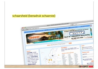 schaarsheid (benadruk schaarste)
 