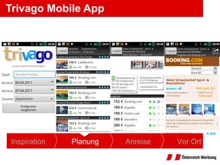 Trivago Mobile App Inspiration Planung Anreise Vor Ort 