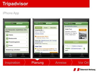 Tripadvisor iPhone App Inspiration Planung Anreise Vor Ort 