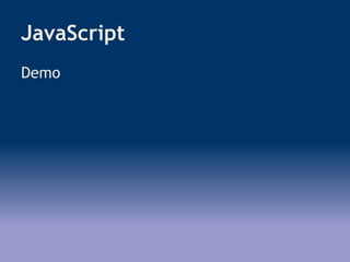 JavaScript
Demo
 