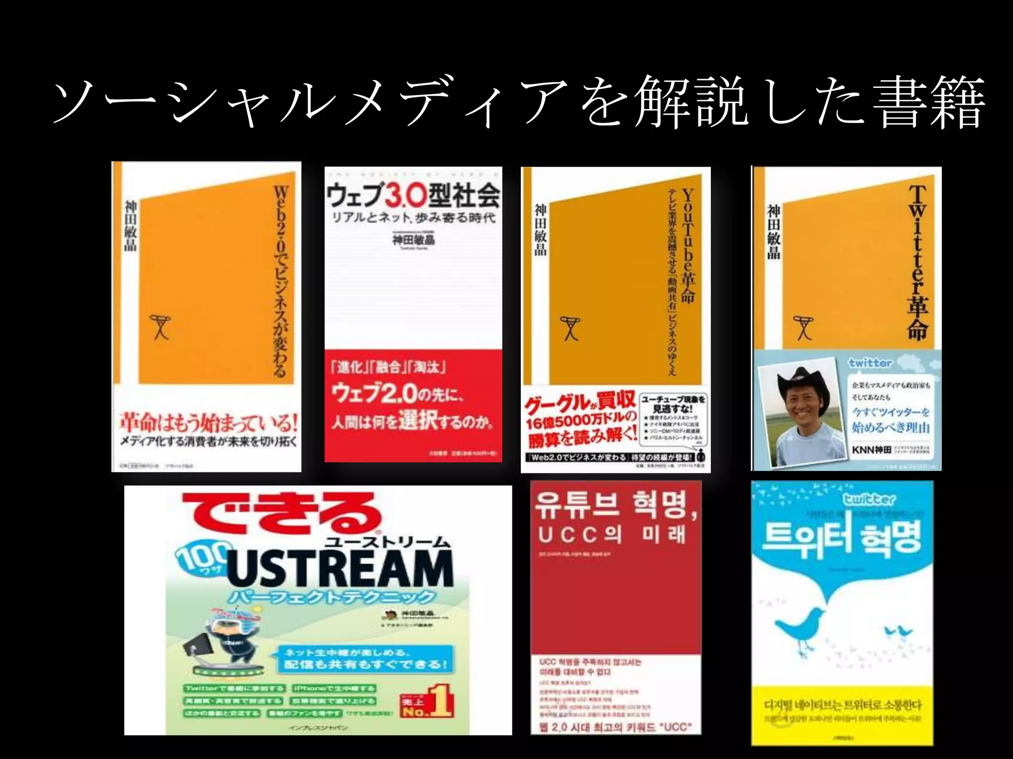 ソーシャルメディアを解説した書籍